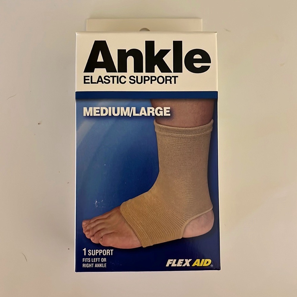 Flex Aid Elastic Ankle Support